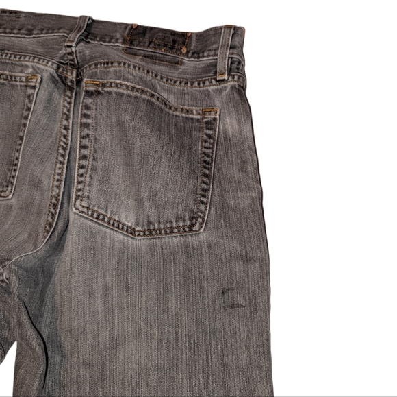 GAP Jeans Mens Gap Jeans Standard Fit Straight Leg Grey Denim Jeans